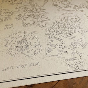Malazan Map: Hand drawn fantasy style map of Steven Erikson and Ian Esslemont's novels 画像 10