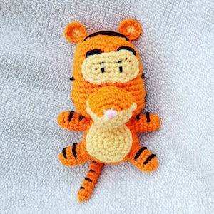 Crochet Tigger Amigurumi Plush From Winnie The Pooh English PDF Pattern