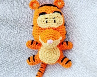 Crochet Tigger Amigurumi Plush From Winnie The Pooh English PDF Pattern