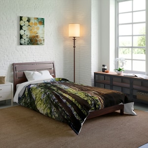 Redwoods State Park Jedediah Smith Custom Comforter