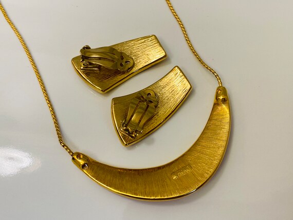 Monet Trifari Vintage Red and White Enamel  Nauti… - image 9