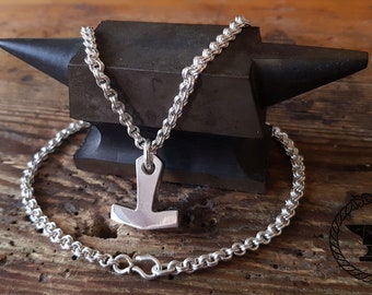 Thors hammer Mjolnir Tromso replica sterling silver