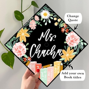 Graduation Cap for Teachers, Elementary education, Teacher Grad Cap, Custom Grad Cap, Education Grad Cap, Grad Cap Topper, Personalized