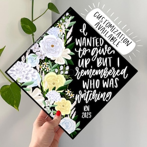 Graduation Cap Topper, Graduation Cap, Graduation Cap Decoration, Grad Cap Designs, Nurse Grad Cap, Teacher Grad Cap, Graduation, Painted