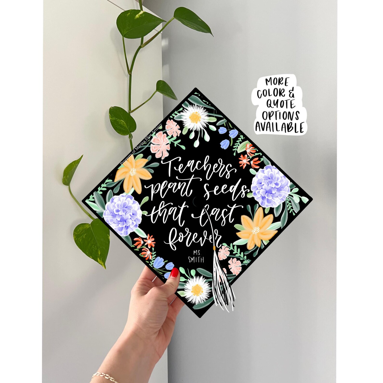 Modern Grad Cap Design Grad Cap Topper, Custom Graduation Cap, Graduation Cap, Grad Cap ...