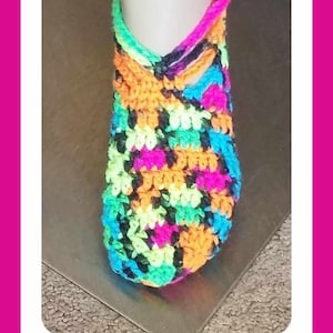 Women&#39;s Ballet Slippers Soft Cozy Boho Slippers Lounge Slippers Ladies Slippers Handmade Slippers Crochet Slippers Blacklight Bed Socks