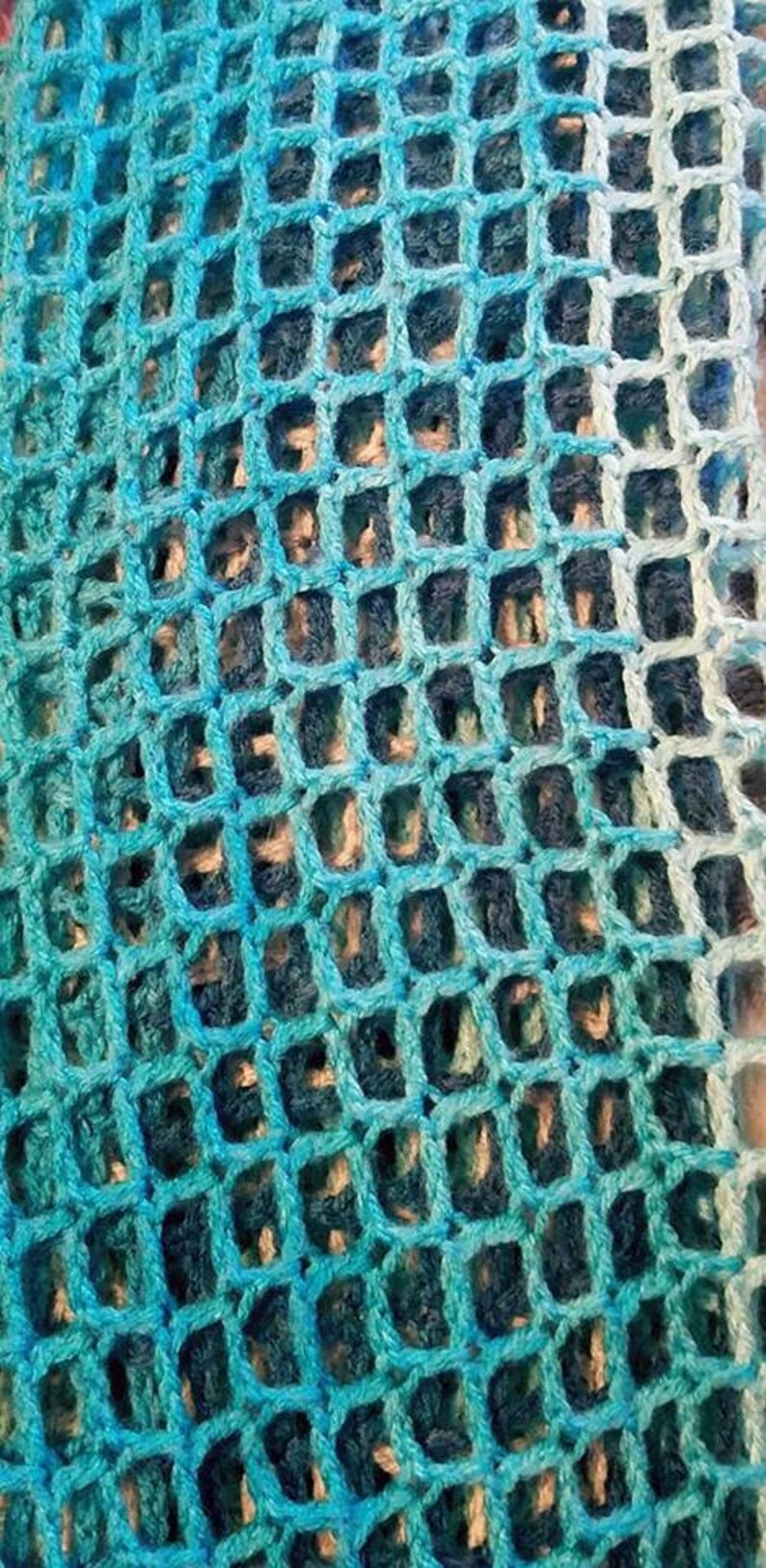 Crochet Mesh Swimsuit Beach Cover Up Duster Etsy