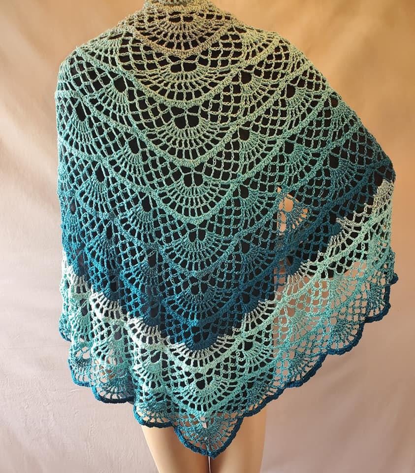22 Butterfly Shawl Crochet Patterns for Lace Wraps, Vintage Shapes, and Winged Statement... 15 Crochet pattern butterfly shawl