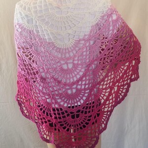 Häkelanleitung - Schmetterlings-Schal, Stola, Sarong, Cover Up, Häkelanleitung Bild 5