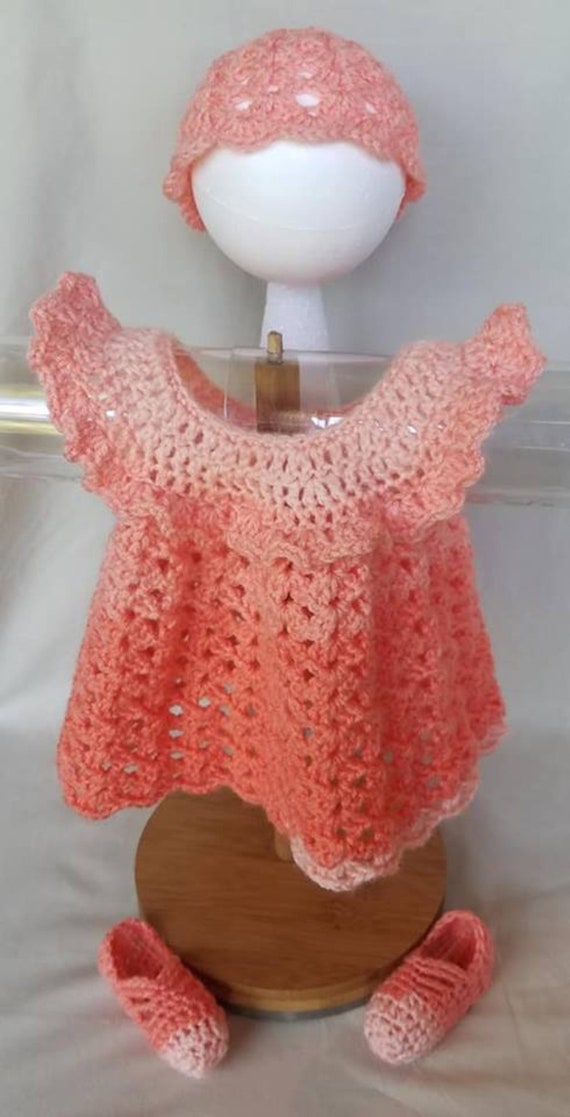 crochet angel wing pinafore dress Purple White Daisy Flower Pinafore Angel Wings Dress Crochet Newborn "take  Me Home" Unique Baby Girl Shower Gift