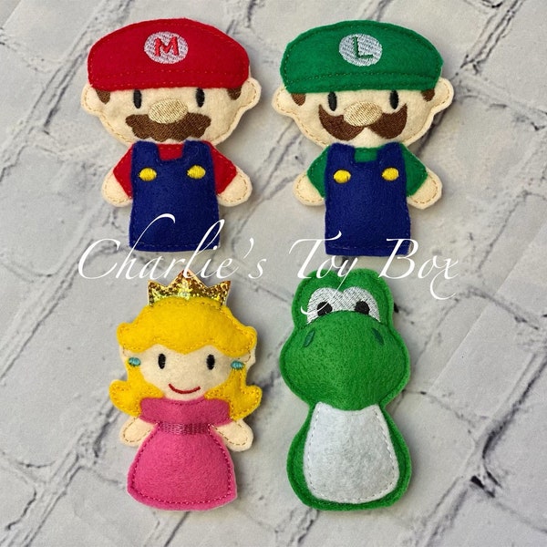 Super Mario Bros inspired Catnip Toys