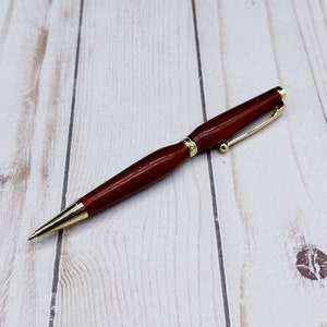 Paduak Twist Pen, Wooden Pen, Handmade Pen, Gift for Writers, Pen for Professionals, Executive Gift | Gift for Him | Fathers Day Gift