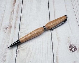 Handmade Cherry Wood Twist Pen: Executive Ballpoint Gift