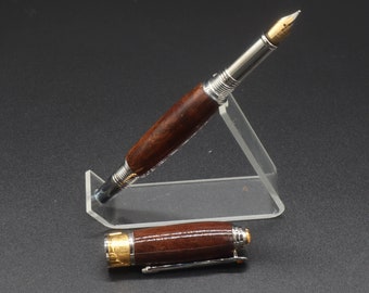 Ringed Gidgee Art Deco Fountain Pen | Wooden Fountain Pen | Pen for Writers | Pen for Professional | Executive Pen | Gift for Executives