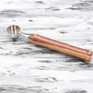 Wooden Coffee Scoop, Coffee Measuring Spoon, Coffee Spoon Scooper, Exotic Wood Coffee Scoop, Coffee Lover Gift, Honey Locust Wood