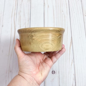 Maple Wood Bowl Wooden Bowl Wooden Home Decor Wooden Decorative Bowl Handmade Wood Bowl Handturned Wood Bowl Wood Candy Dish image 2