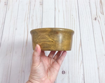 Handmade Maple Wood Bowl: Decorative Home Decor, Candy Dish