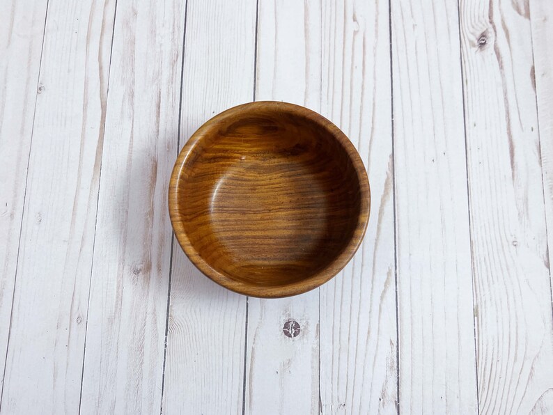 East Indian Rosewood Bowl Wood Bowl Wooden Home Decor Decorative Bowl Handmade Wood Bowl Handturned Wood Bowl Wood Candy Dish image 4