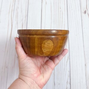 East Indian Rosewood Bowl Wood Bowl Wooden Home Decor Decorative Bowl Handmade Wood Bowl Handturned Wood Bowl Wood Candy Dish image 2