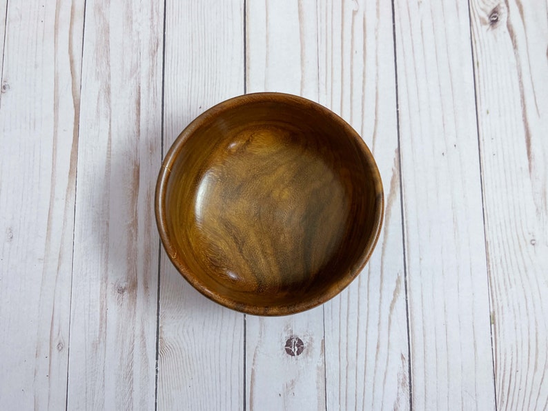 East Indian Rosewood Bowl Wood Bowl Wooden Home Decor Decorative Bowl Handmade Wood Bowl Handturned Wood Bowl Wood Candy Dish image 3