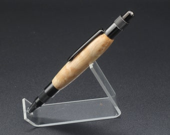 Wooden Click Pen, Birds Eye Maple Click Pen, Handmade Pen, Handcrafted Pen, Graduation Gift, Pen for Writers