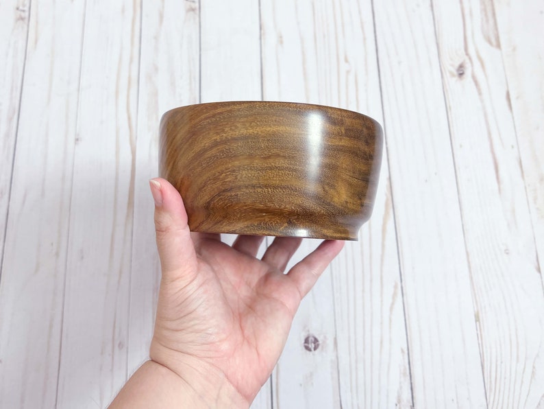 East Indian Rosewood Bowl Wood Bowl Wooden Home Decor Decorative Bowl Handmade Wood Bowl Handturned Wood Bowl Wood Candy Dish image 1