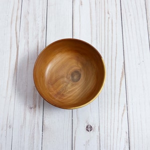 Red Cedar Wood Bowl Wood Bowl Wooden Home Decor Decorative Bowl Handmade Wood Bowl Handturned Wood Bowl Wooden Candy Dish image 4