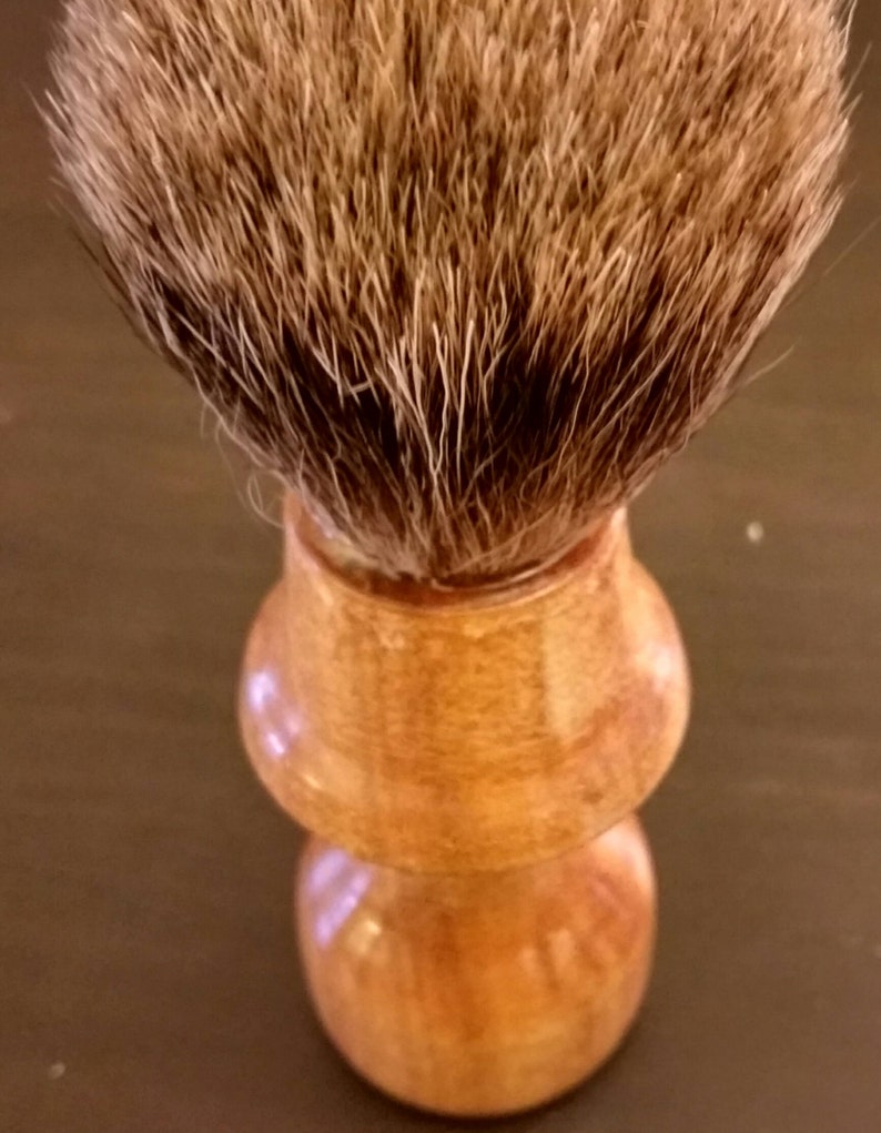 Canarywood Shaving Brush Men's Grooming Badger Hair Shaving Brush Shaving Supplies Shaving Cream Brush image 3