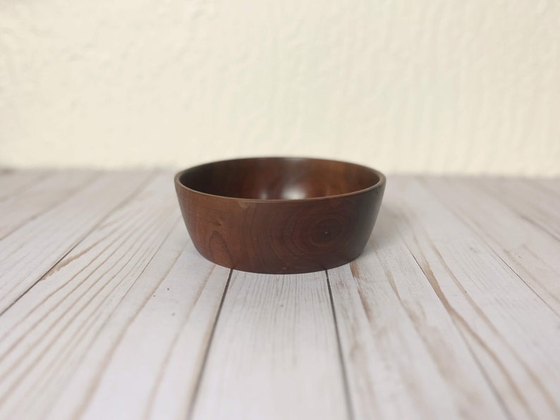Indian Rosewood Bowl Wooden Bowl Wooden Home Decor Wooden Decorative Bowl Handmade Wood Bowl Handturned Wood Bowl image 1