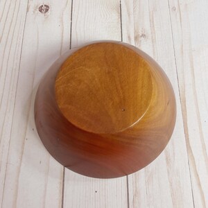 Eucalyptus wood bowl - bottom of the bowl