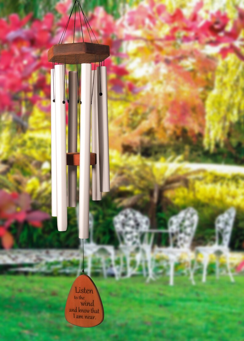 PERSONALIZED WindChime.Custom Engraved WindChime.Garden Etsy