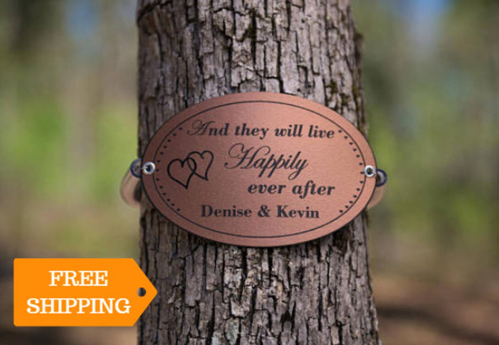 Memorial Plaque For Tree. Dedication Tree Tags. Tree Etsy