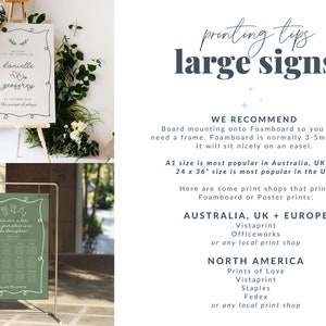 AYLA Script Wedding Rehearsal Dinner Welcome Sign, The Night Before Wedding Welcome Sign Template, Instant Download Templett image 6