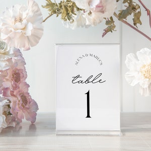 DAZZLE Wedding Table Numbers Template, Printable Table Numbers, Table Signs, Editable Modern Wedding, Instant Download Templett image 10