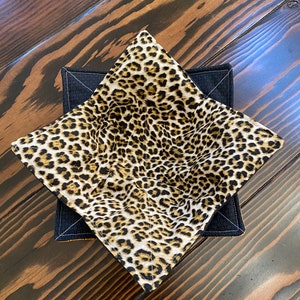 Cheetah Leopard Print Soup Bowl Cozy