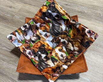 Pit Bull Dogs Bowl Cozy