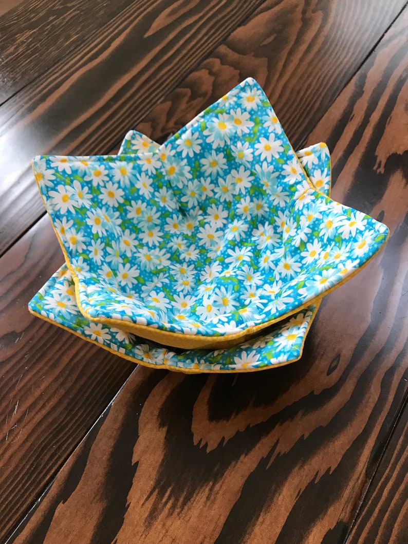 Daisy Soup Bowl Hot Pad Etsy