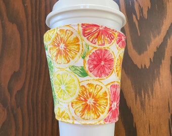 Cup Sleeve / Cup Cozy / Hot or Cold Coffee Cozy