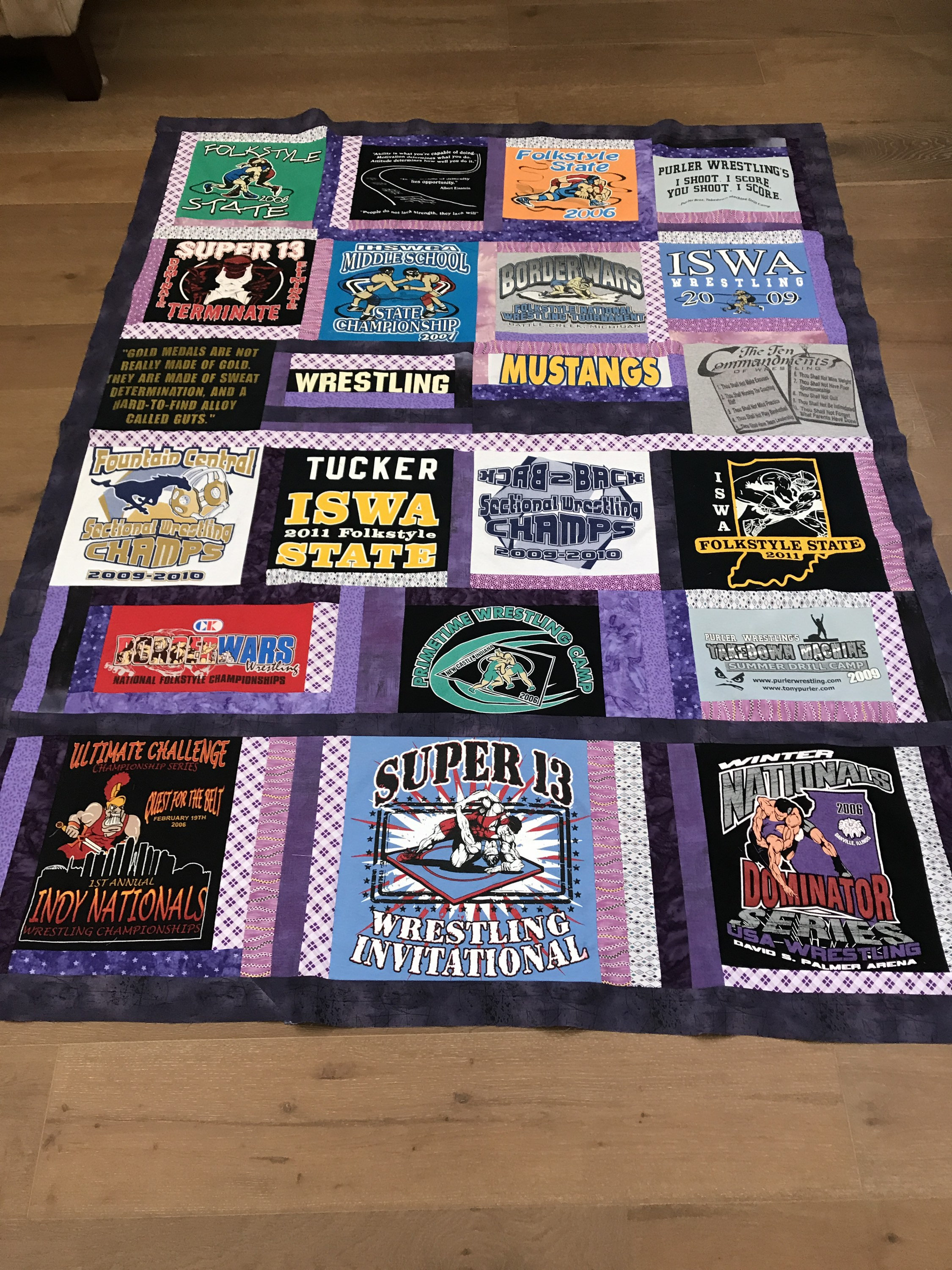 Handmade Memory Quilt Sports Jerseys Etsy