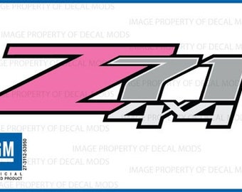 Gmc Off Road 2-Pack Z71 4x4 Decal Stickers For 2007-2013 Chevy Silverado & GMC Sierra Trucks Z71 4x4 Emblem - Foto 8