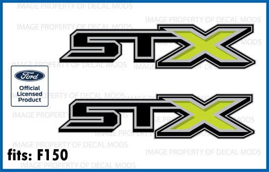 F150 STX Decals Stickers (2015-2020) Set of 2 Officially Licensed - Fx ...