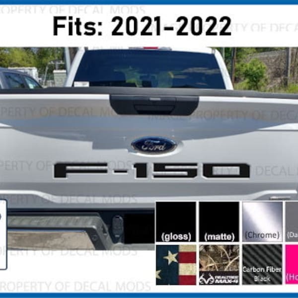 F150 Tailgate Decal Etsy