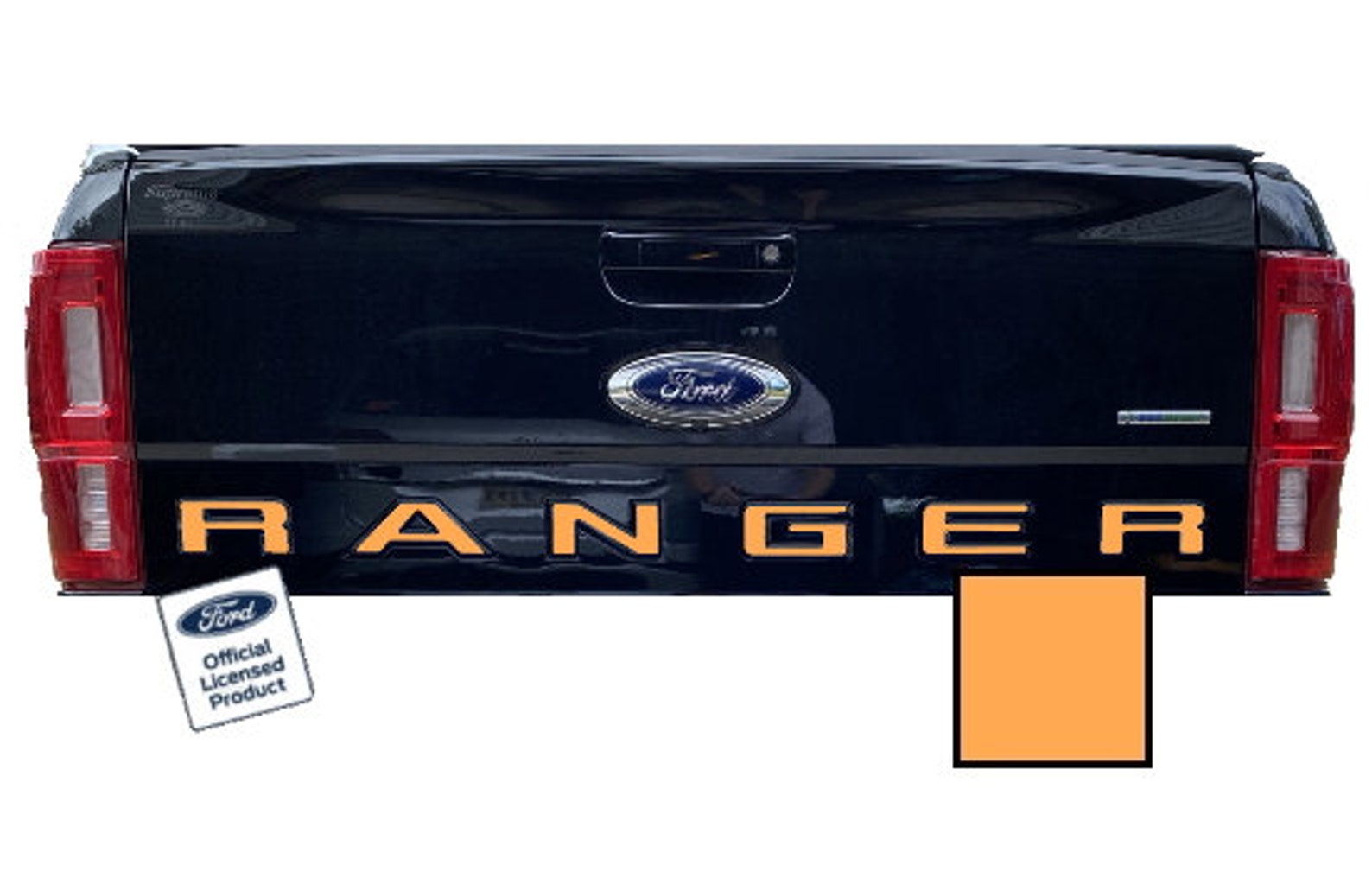 Ford RANGER Tailgate Letter Inserts Decals Stickers fits Etsy