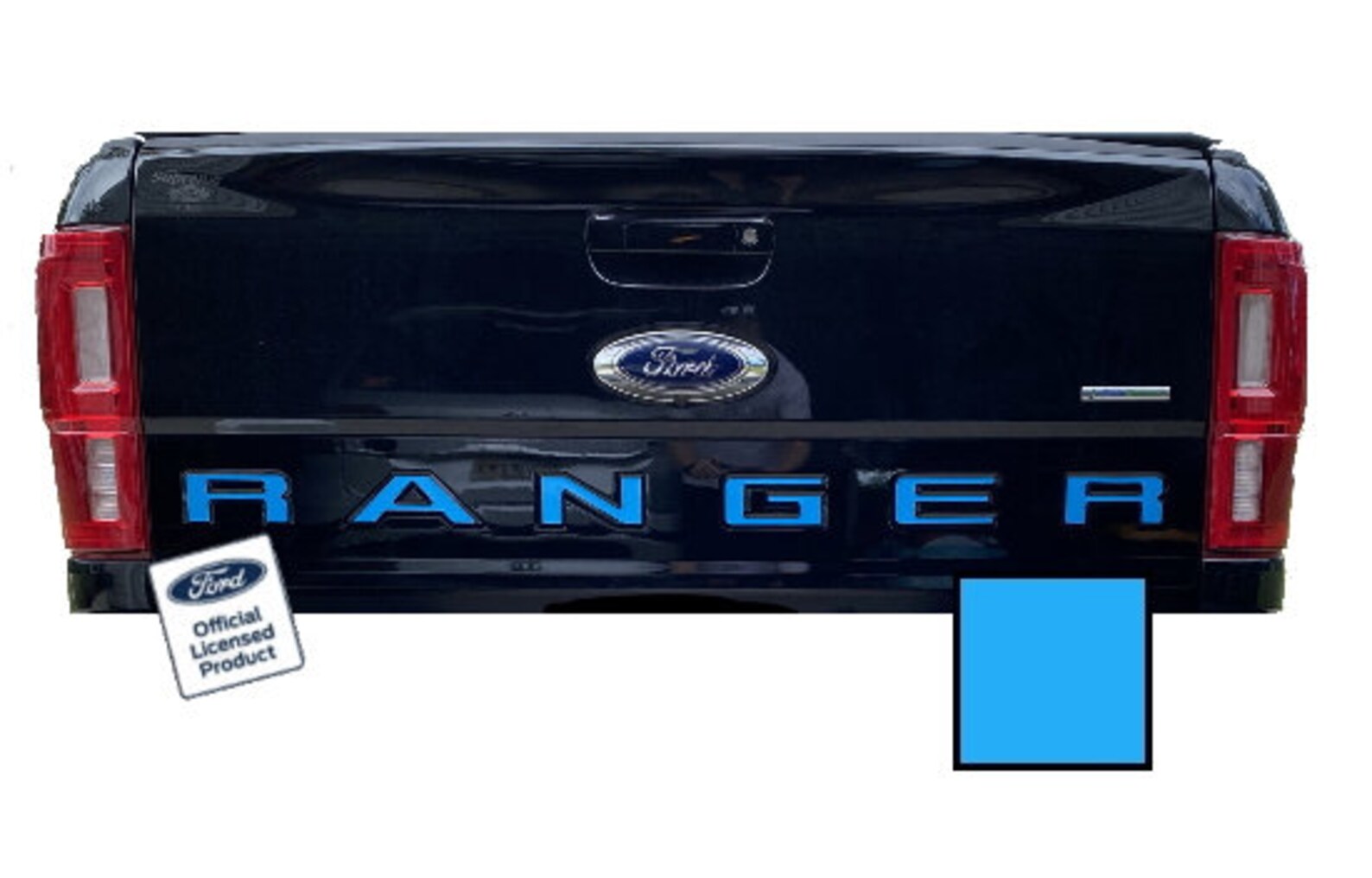 Ford RANGER Tailgate Letter Inserts Decals Stickers fits Etsy