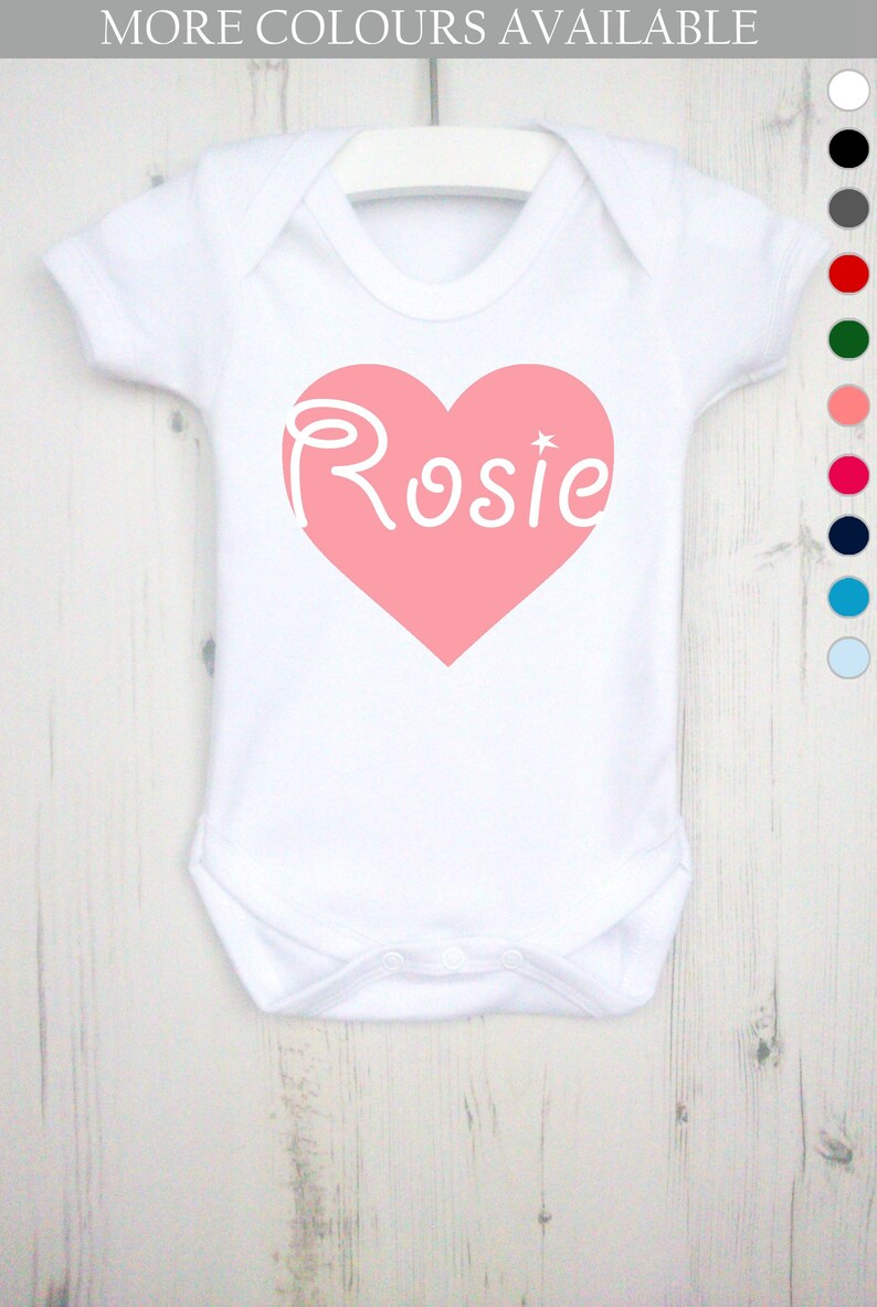 baby girl clothes personalised