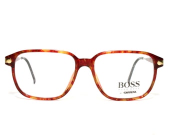 Boss 5118 Eyeglasses Carrera Classic New Old Stock FREE SHIPPING Men's Man Large 80's 90's Hugo 50-15-140