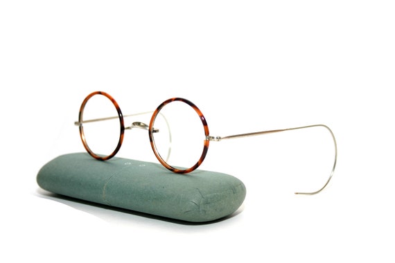 Large round tortoise shell eyeglass clearance frames