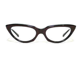 RARE Vintage 1960's Safilo Fedra Italy Eyeglasses, Cat Eye