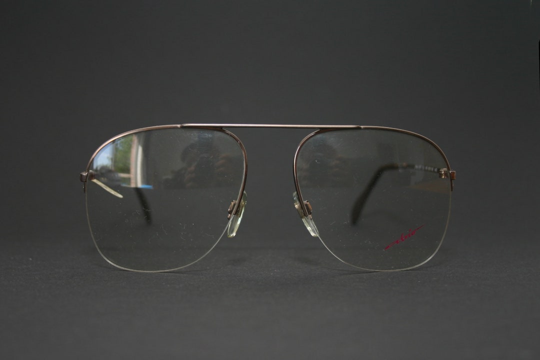 Extra Large Aviator Eyeglasses Frame Atrio Mod. 307 XL Size Etsy