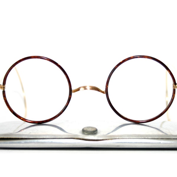 Antique Eyeglasses Etsy
